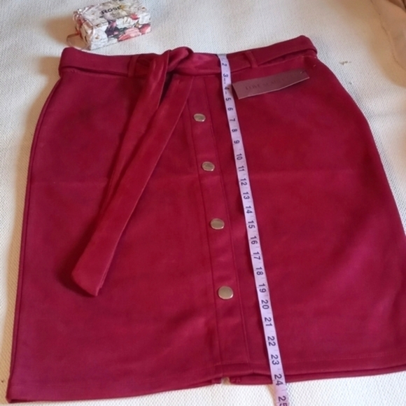 New sexy skirt size L burgundy love Scarlett - Picture 7 of 9
